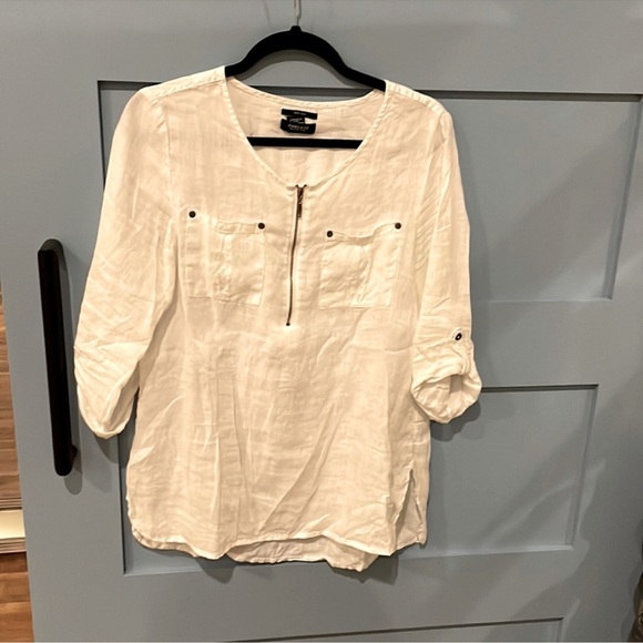 Like New linen blouse - Picture 7 of 7